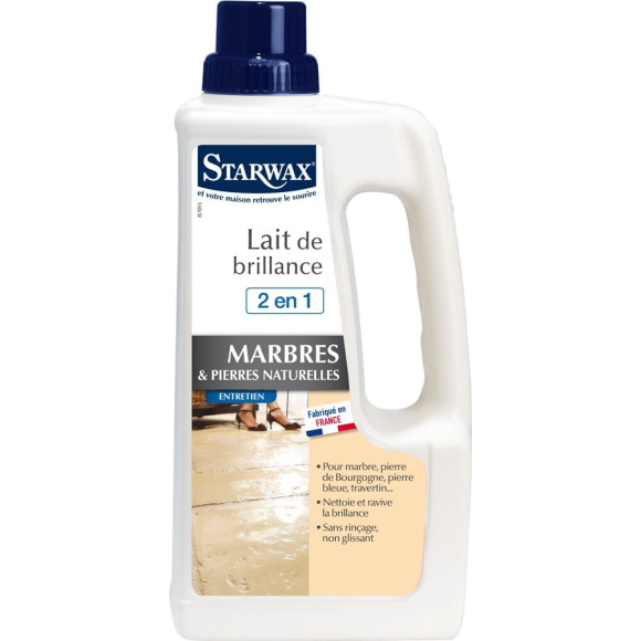 Lait de brillance 2en1marbres-Pierres naturelles 1l