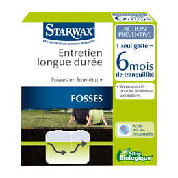 Entretien pour fosse - durée de 6 mois - 500g