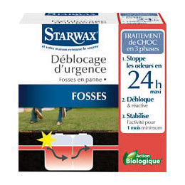 Déblocage d'urgence Fosses 3 phases x3 sachets 200g