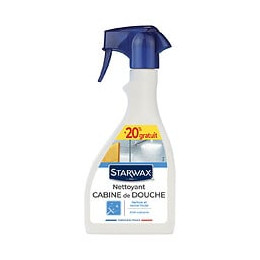 Spray Nettoyant Cabine de Douche Anticalcaire - 500ml+20%Gratuit