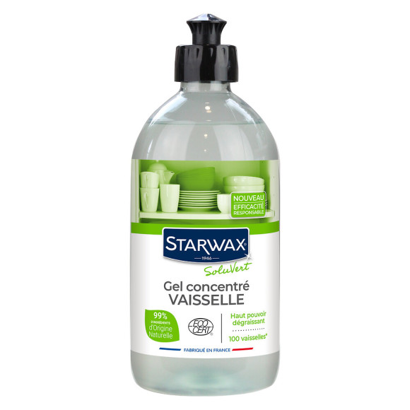 Starwax soluvert gel vaisselle 500ml