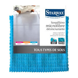 Serpillière microfibre désincrustante Tout sol