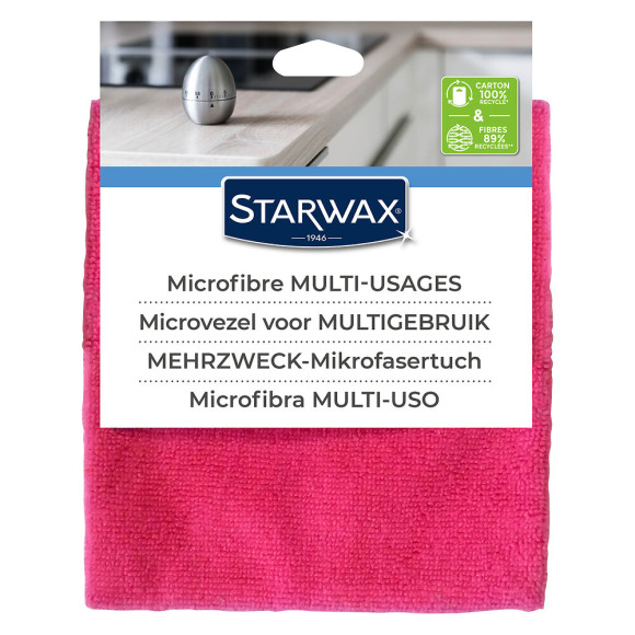 Lavette microfibre Multi-usages