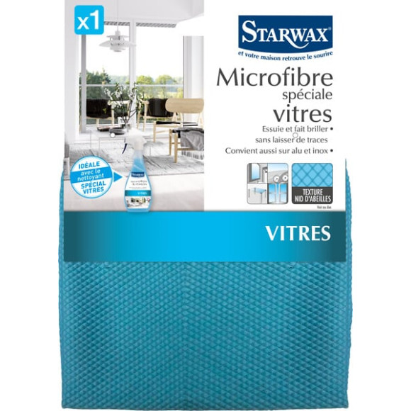 Lavette microfibre Vitres