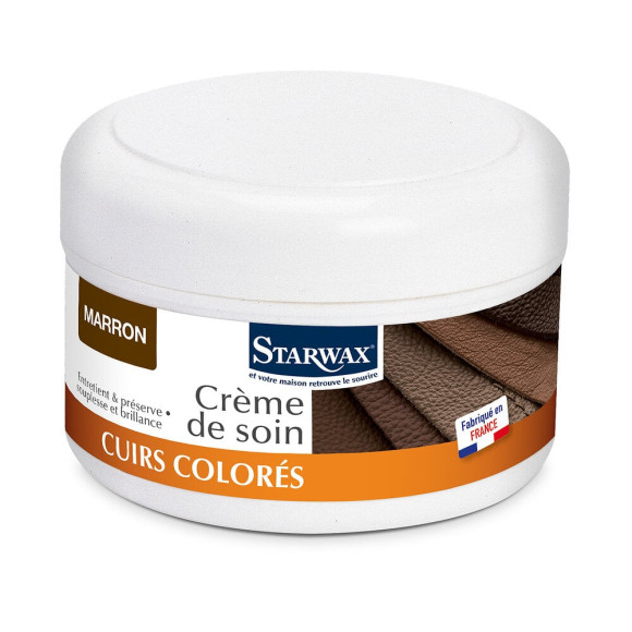 Crème de soin Cuirs Marron Pot 150ml