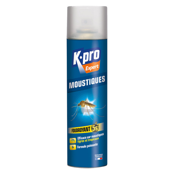 Aérosol spécial moustiques. 400ml