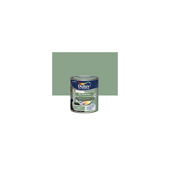 Peinture Ext M/Sup Ecran+ Dulux Valentine Satin - Vert Provence 2 L