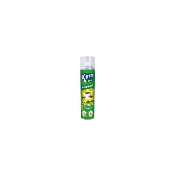 Insecticide Rampants Terre de Diatomée Aérosol 400ml