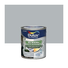 Peinture Ext M/Sup Ecran+ Dulux Valentine Satin - Gris Franc 2 L