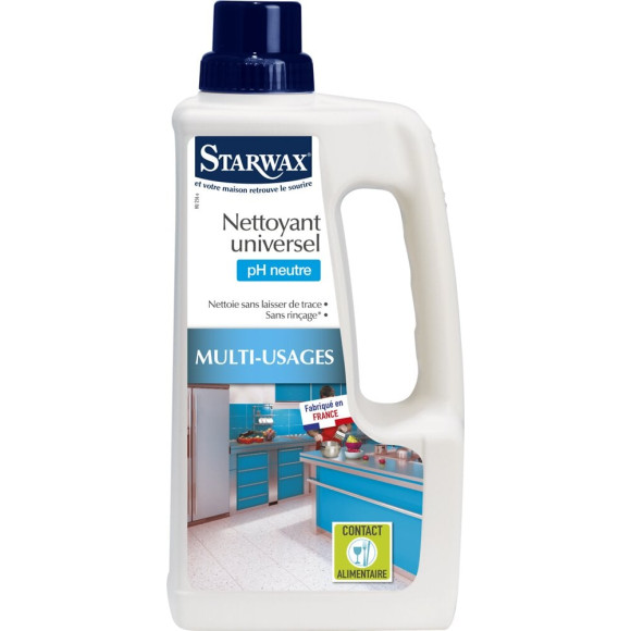 Nettoyant universel Multi-usages pH neutre 1l