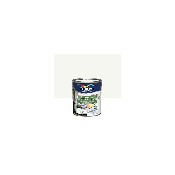 Peinture Ext M/Sup Ecran+ Dulux Valentine Satin - Blanc 2 L