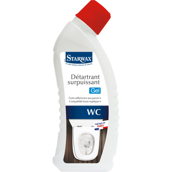 Détartrant surpuissant WC Gel 750ml