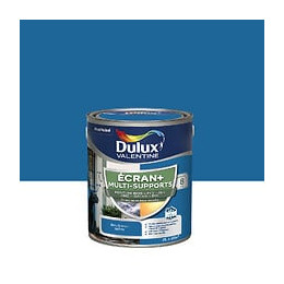 Peinture Ext M/Sup Ecran+ Dulux Valentine Satin - Bleu Breton 2 L