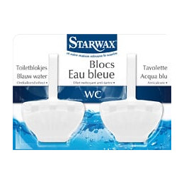 Blocs Eau Bleue Cuvettes WC 2x40g