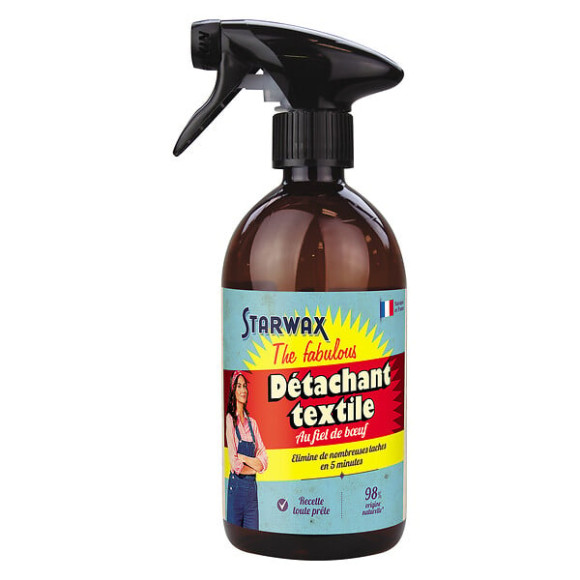 Détachant Textile au fiel de boeuf Pulvérisateur 500ml