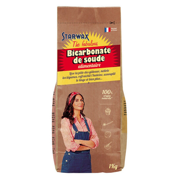 Bicarbonate de soude alimentaire Fabulous Sachet 1kg