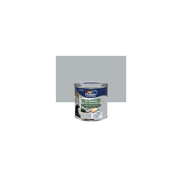 Peinture Ext M/Sup Ecran+ Dulux Valentine Satin - Gris Franc 025 L