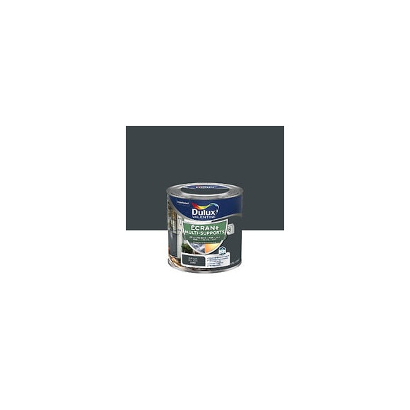 Peinture Ext M/Sup Ecran+ Dulux Valentine Satin- Gris Anthracite 025L