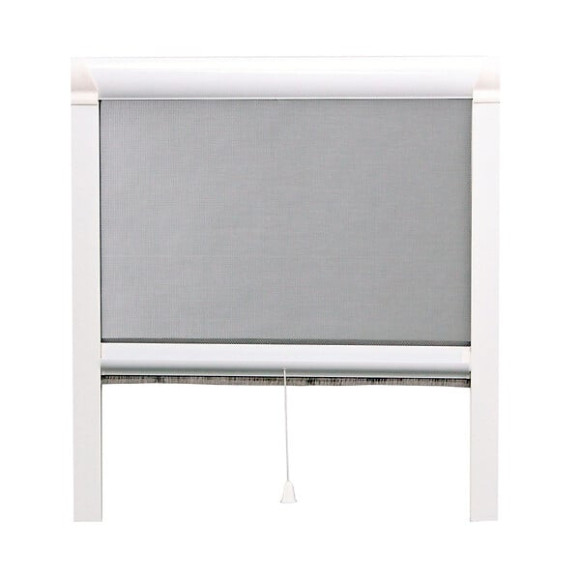 Store moustiquaire enroulable - Blanc - 100x160cm