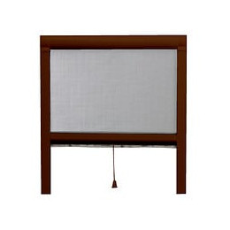 Store moustiquaire enroulable - Marron - 100x160cm