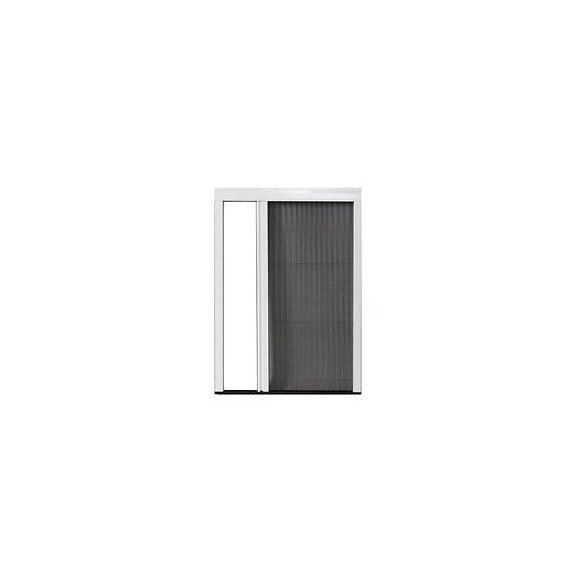 Moustiquaire plissee laterale pour porte - 100x230cm