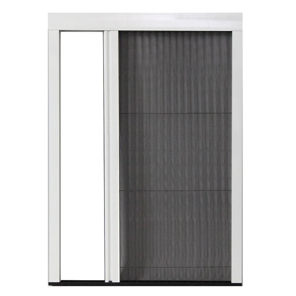 Moustiquaire plissee laterale pour porte - 100x230cm