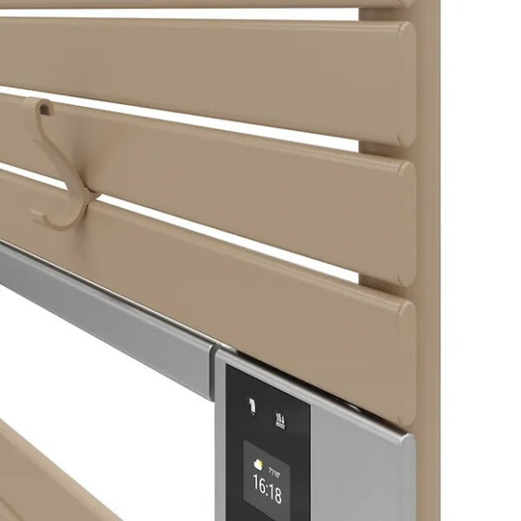 Radiateur sèche-serviettes ASAMA VENTILO cappuccino 1750W - connecté