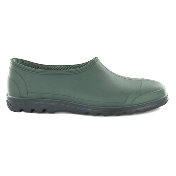 Chaussures en PVC coloris vert taille 37