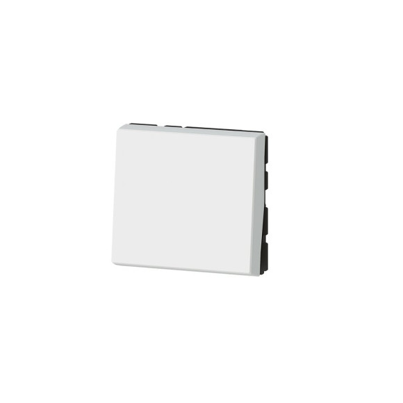 Interrupteur ou va-et-vient Mosaic Easy-Led 10A 2 modules - blanc