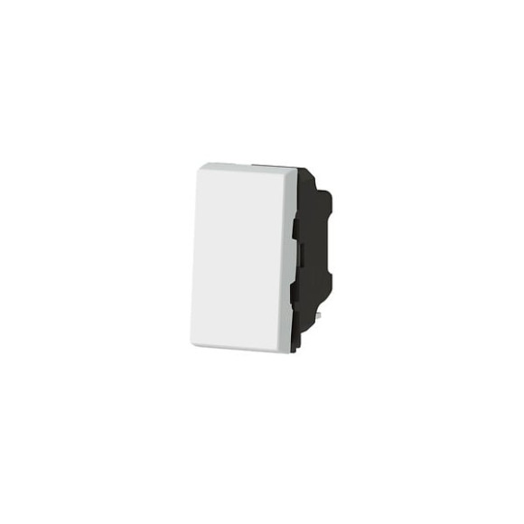 Poussoir Mosaic Easy-Led 6A 1 module - blanc