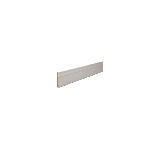 Plinthe style MDF Blanc 16x150 L.2.44m