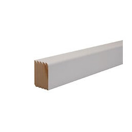 Plinthe arrondie MDF Blanc 10x70 L.2m Lot de 5