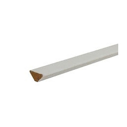 Contre-plinthe MDF Blanc 17x17 L.2.44m