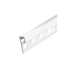 Profil Square alu argent brillant 12.5mm