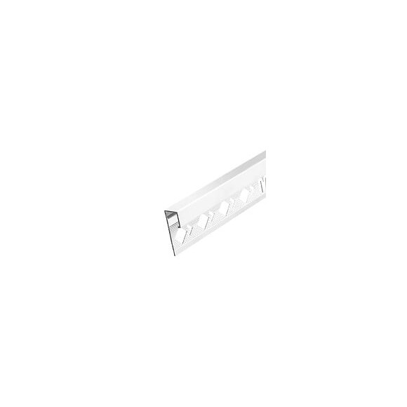 Profil Square alu argent brillant 12.5mm