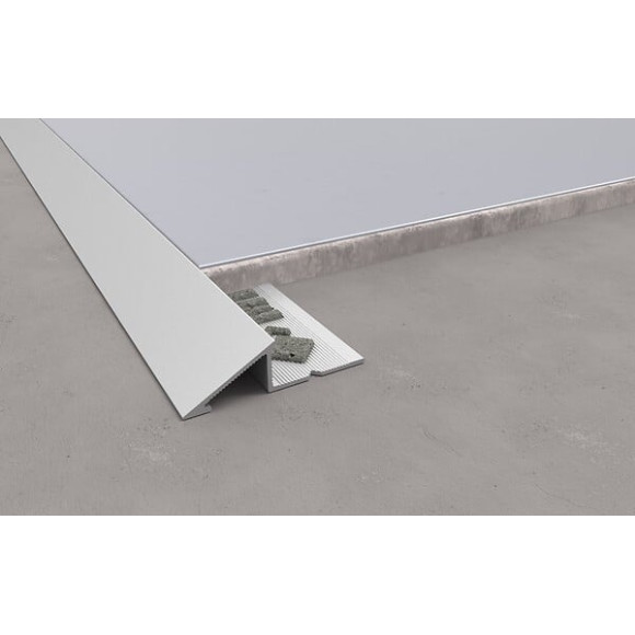 Profile transition 10mm alu argent mat 2m50