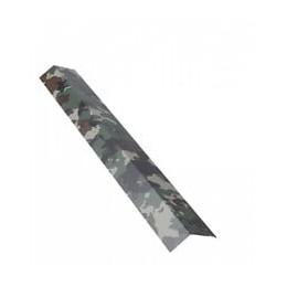 Bris de gouttière 1 m pour plaque nervurée acier laqué Camouflage L : 1 m