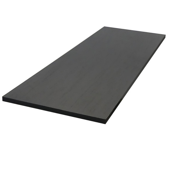 Tablette mélaminé Elegant Black 1200 x 300 x 18 mm . - PEFC 70%