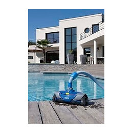 Robot aspirateur fond et parois de piscines hors sol et enterrées