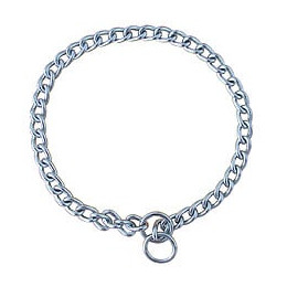 Collier metal gourmette 70 cm pour chien