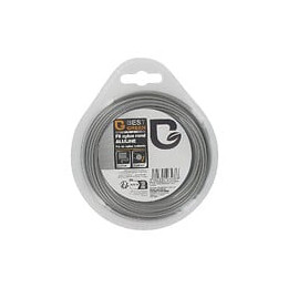 Fil débroussailleuse titanium profil rond 16 mm x 15 m BESTGREEN PRO