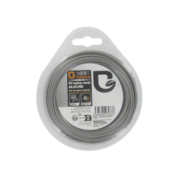 Fil débroussailleuse titanium profil rond 16 mm x 15 m BESTGREEN PRO