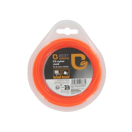 Fil pour débroussailleuse nylon profil rond 1.35 mm x15.20 m opérant