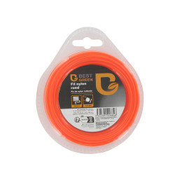 Fil pour débroussailleuse nylon profil rond 1.60 mm x 15.20 m