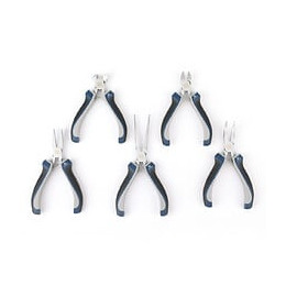 Lot de 5 mini pinces chrome-vanadium