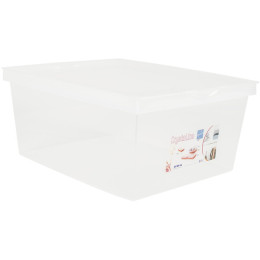 Boite Crystaline 18 litres naturel