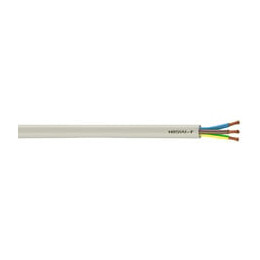 Câble électrique H05VV-F blanc 3x2.5mm2 - L.5m