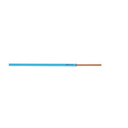 Câble électrique H07VU 1.5mm2 bleu - L.25m