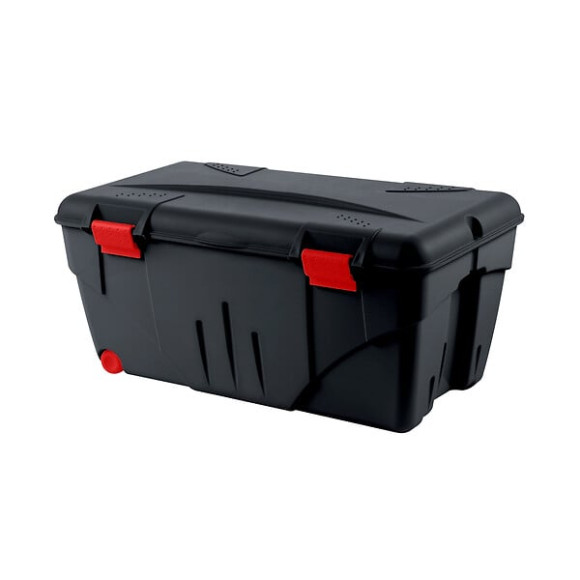 Malle de rangement TRAFIC 100 litres noir