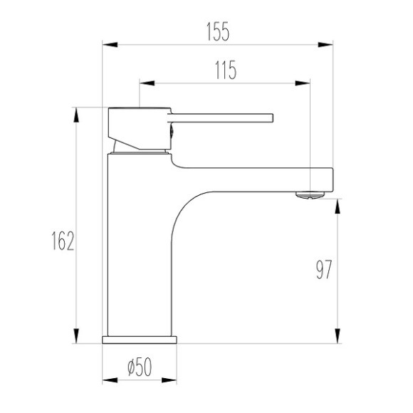 Mitigeur de Lavabo ANCUZ by Eurosanit